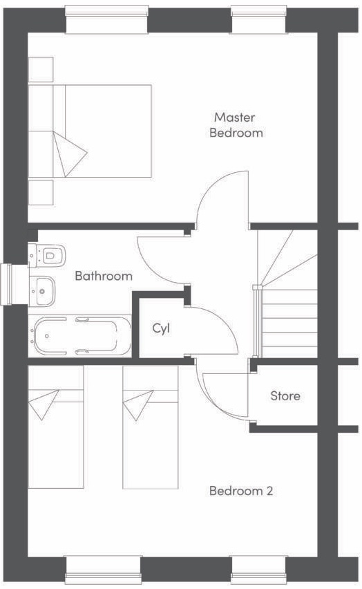 First floor plan