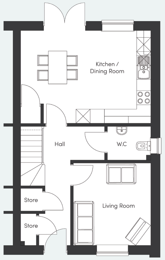 Ground floor plan