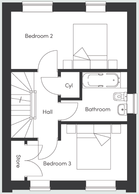 First floor plan